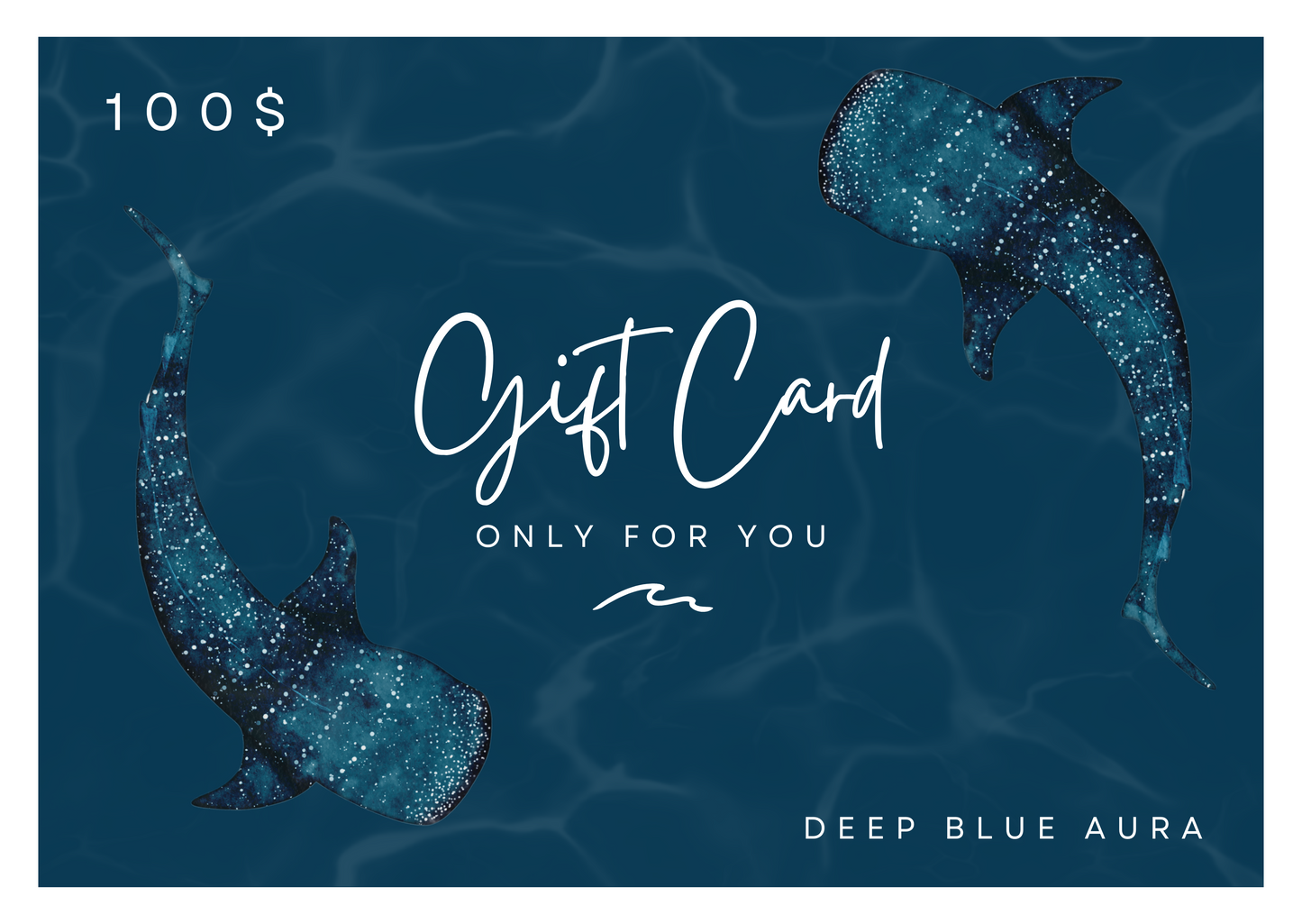 Digital Deep Blue Aura Gift Card