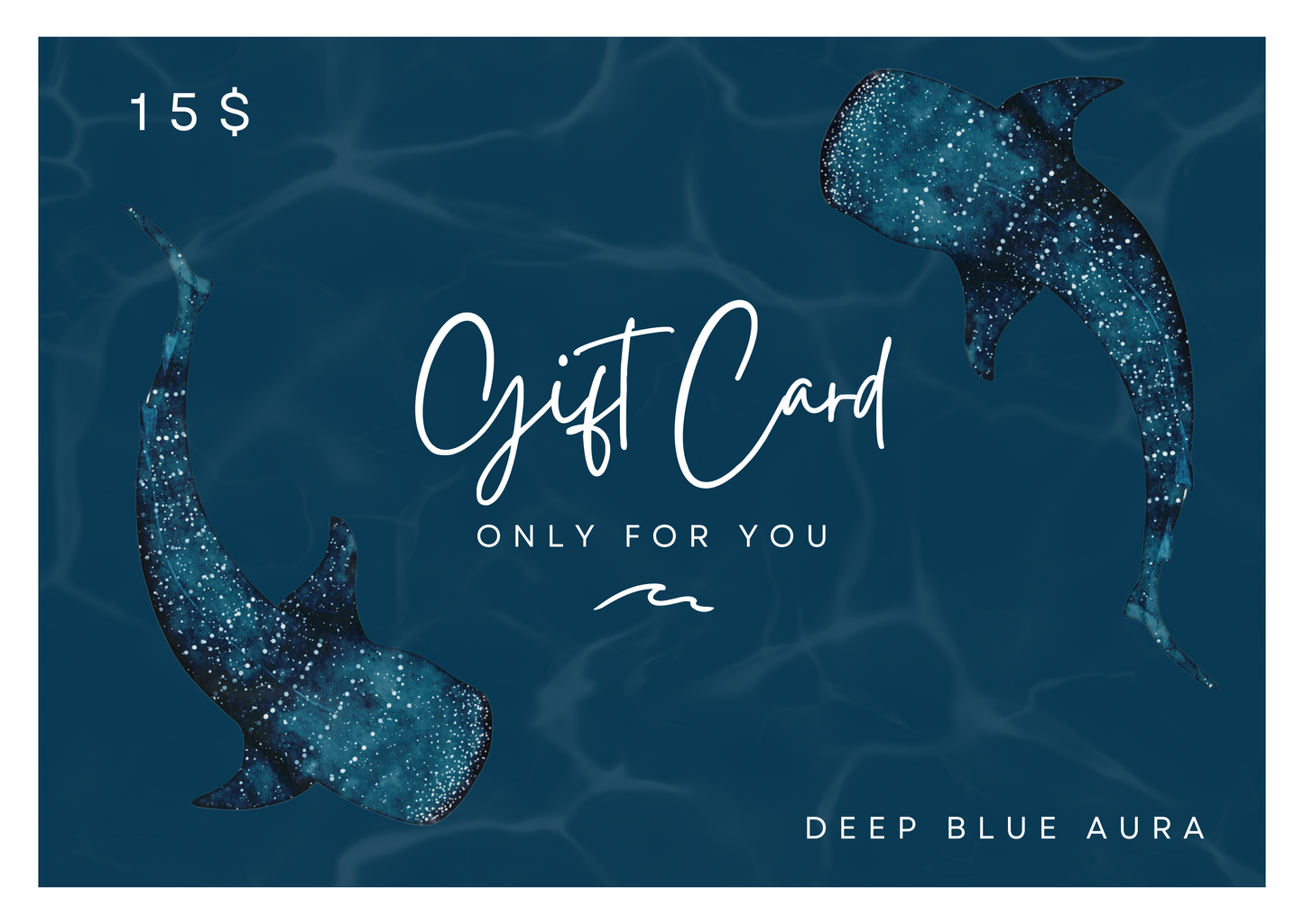 Digital Deep Blue Aura Gift Card